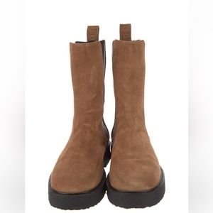 Staud Palamino Suede Mid-Calf Chelsea Boots. Retail for $425. Worn only once